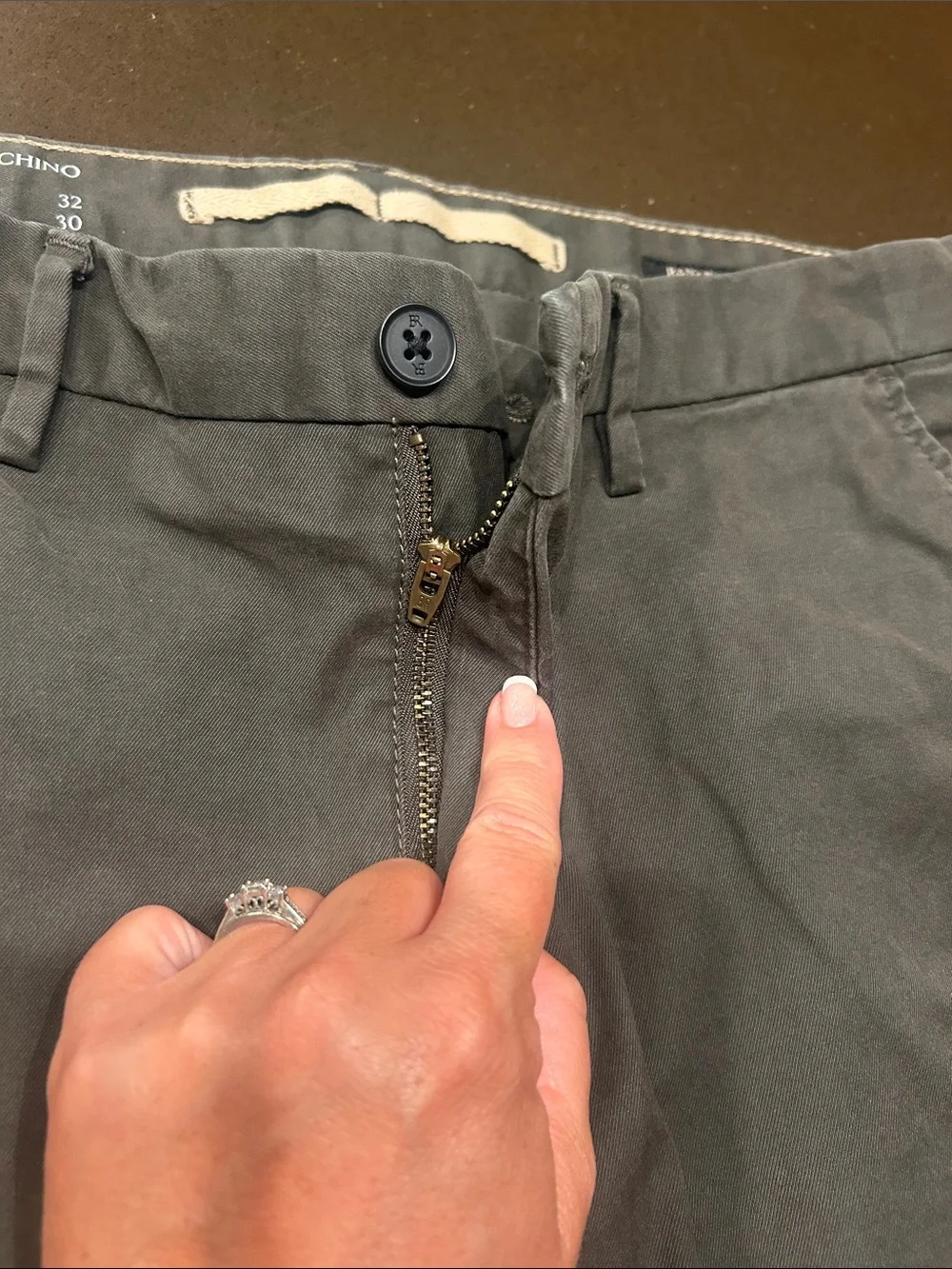 Banana Republic Olive Green Chinos